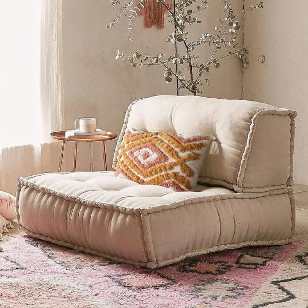 Pink/Orange Tassel Throw Pillow Covers 18x18, 12x20 Woven Tufted Living Room/Bed